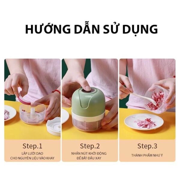 May Xay Toi Ot Mini Da Nang 250ml 9